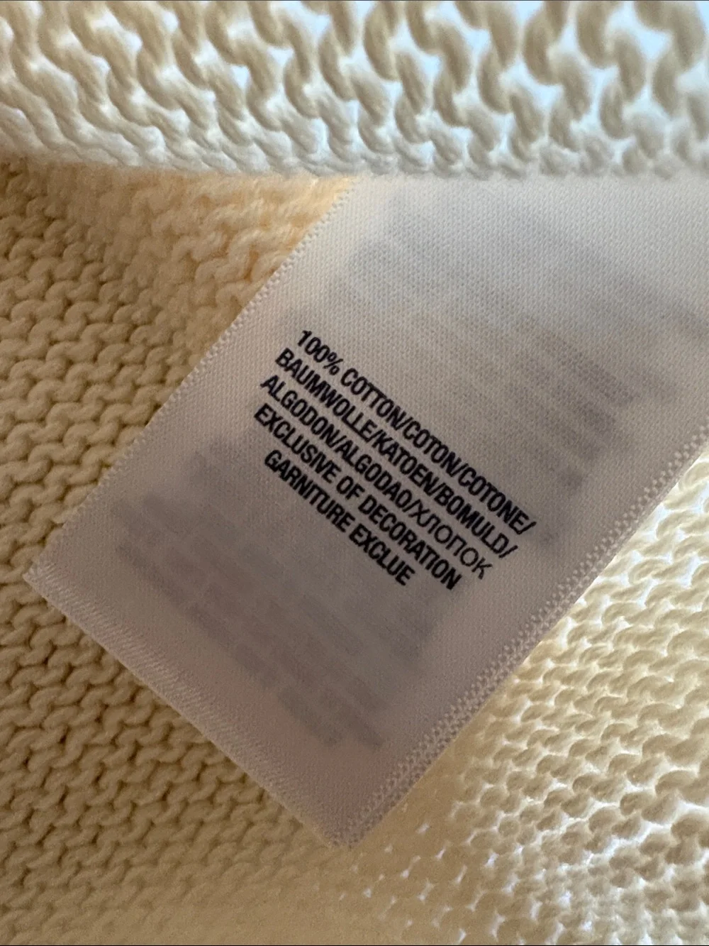 Ralph Lauren Boys Cream Knit Sweater 4t